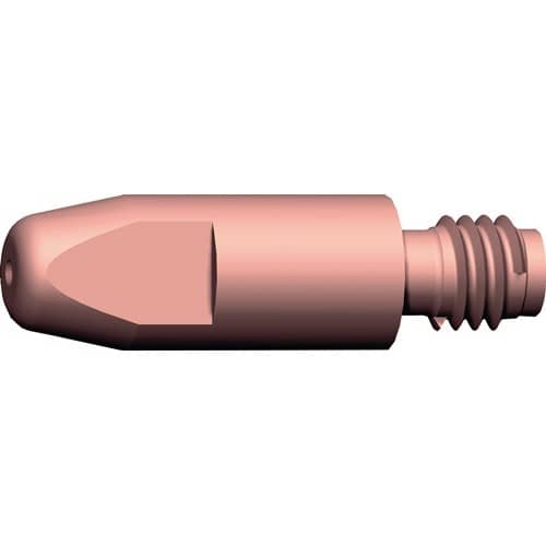A.BINZEL Stromdüse Draht-Ø 1,2mm M 6 L.28mm E-Cu f.Alu A.BINZEL