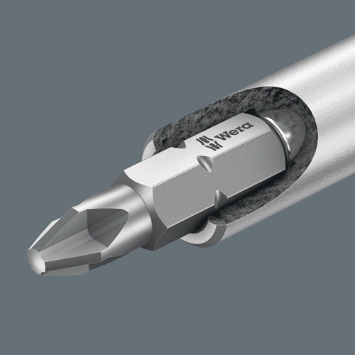 WERA Magazinbithalter Kraftform Kompakt 27 RA 1 6-tlg.BZT Schlitz/PH/PZD WERA