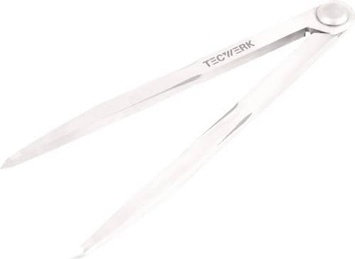 TECWERK Spitzzirkel L.200mm m.Nietscharnier TECWERK