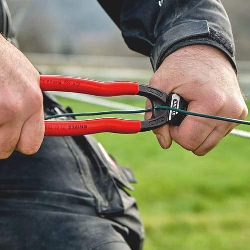 KNIPEX Kompaktbolzenschneider CoBolt® L.250mm Ku.-Überzug ger.3,8mm o.Aussparung