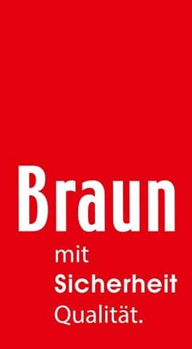 BRAUN Mehrzweckseil L.10m D.8mm orange BRAUN