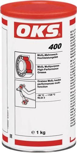 MoS² -Mehrzweck-Hochleistungsfett OKS 400 schwarz OKS