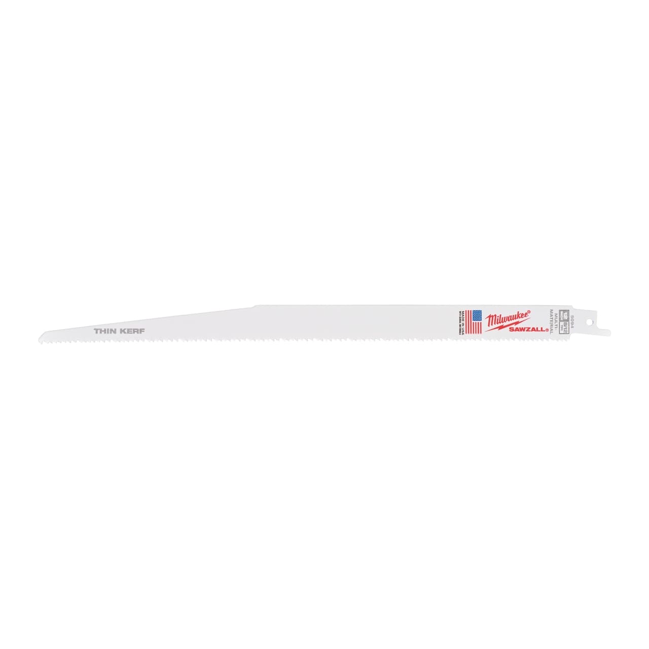 MILWAUKEE 300 x 3,2/2,1 mm (8/12 TPI) Säbelsägeblatt General Purpose, flexibel