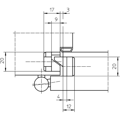 SIMONSWERK Fenster und Türsicherung BAKA® Nr. 205, Stahl,