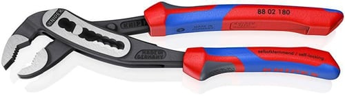 KNIPEX Wasserpumpenzange Alligator® L.180mm Spann-W.36mm pol.Comfort-Griff KNIPEX