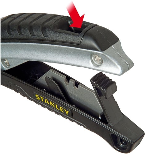 STANLEY Schnellwechselprofimesser Gesamt-L.180mm einziehbar SB-verpackt STANLEY