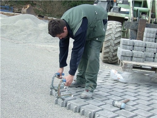 PROBST Pflasterboy PB Tragfähigkeit 10 kg Gewicht 1 kg, galvanisch verzinkt PROBST