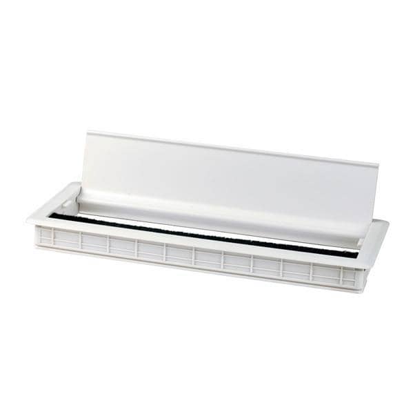 Veyhl Kabeldurchlass Mambo softclose BM: 286x110x24,5 weiß (RAL9016) rechteckig