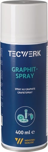 TECWERK Graphitspray 400ml Spraydose TECWERK