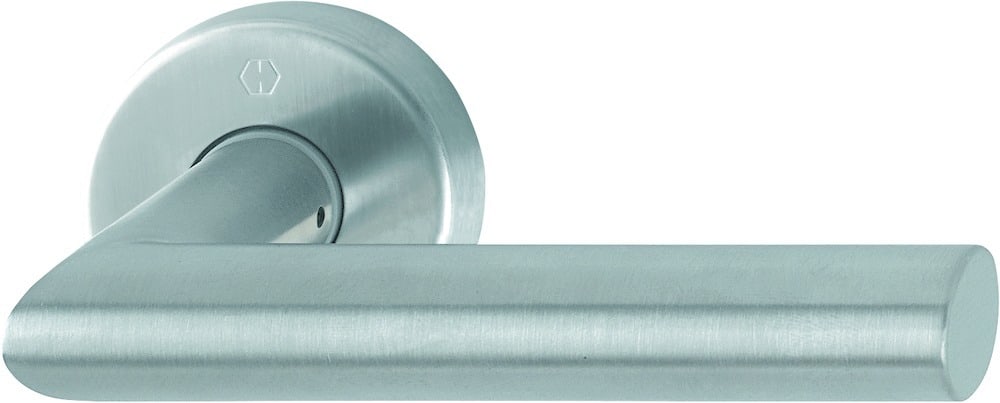 HOPPE® Drücker-Halbgarnitur ohne Schlüsselrosette Amsterdam E1400Z/42H, mit Stütznocken, Edelstahl