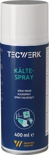 Kältespray 400ml farblos b.zu -50GradC Spraydose TECWERK