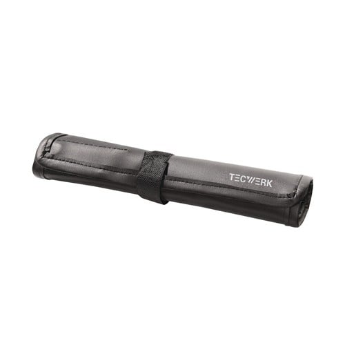 TECWERK Ringmaulschlüsselsatz 8-tlg.SW 8-19mm Form A CV-Stahl in Rolltasche TECWERK