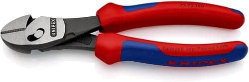 KNIPEX Hochleistungsseitenschneider TwinForce® L.180mm pol.Comfort-Griff KNIPEX