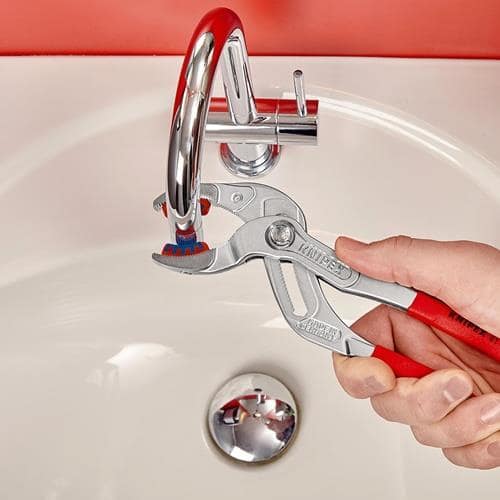 KNIPEX Syphon-/Connectorenzange L.250mm Spann-W.10-75mm verchr.