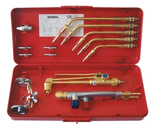 GCE Schweiß- u.Schneidgarnitur RHÖNA 2001 AB Injektor Schneidb.10-100mm GCE