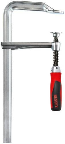 BESSEY Ganzstahlschraubzwinge GZ-KG Spann-W.300mm A.120mm 2-K-Klappgriff BESSEY