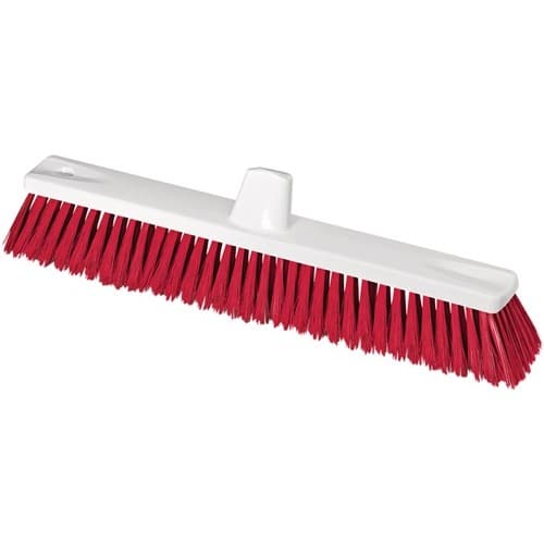 HACCP-Besen L.450mm Borstenstärke 0,50mm rot