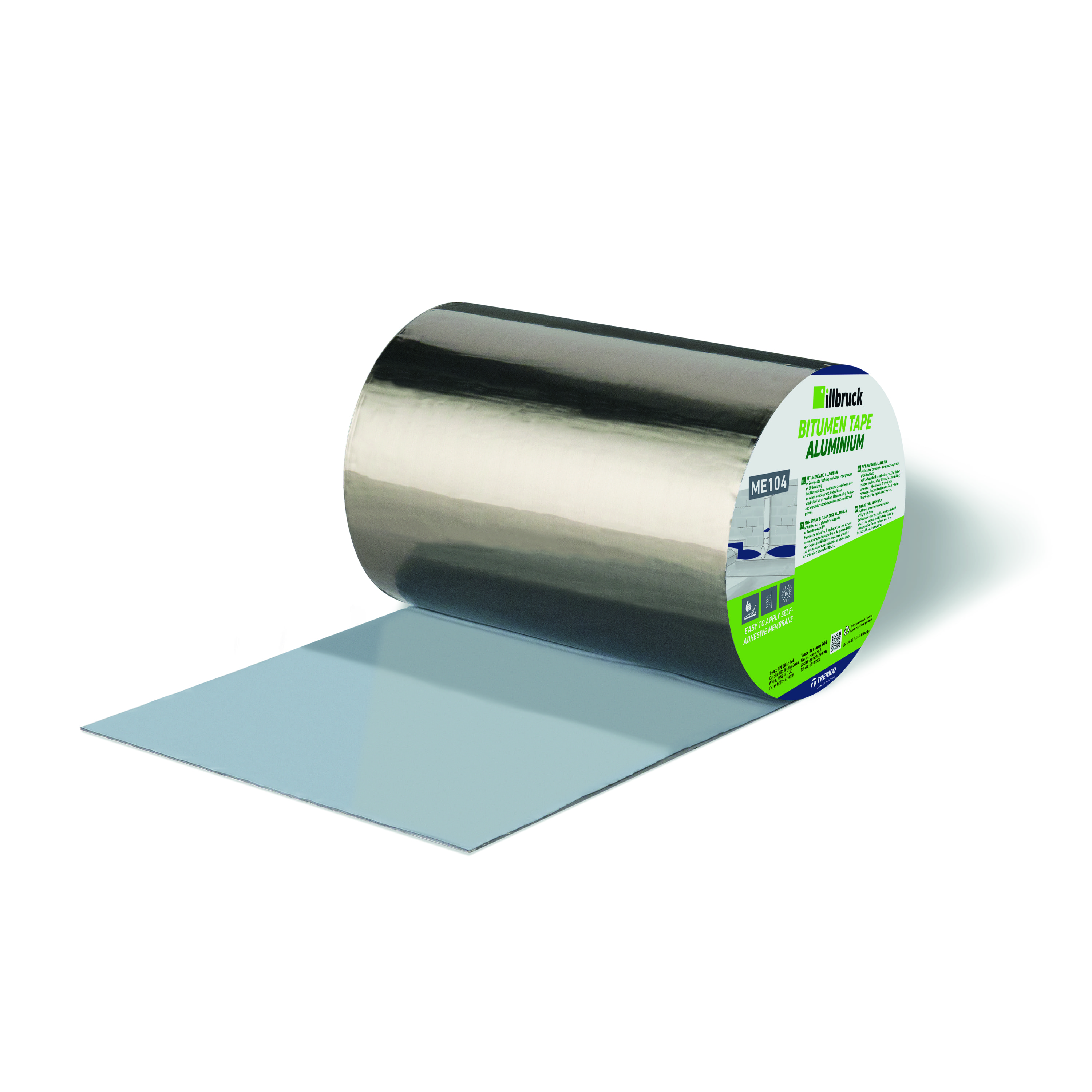 illbruck ME104 Bitumenband Alu S 150X1,2 10M/2RL/BX