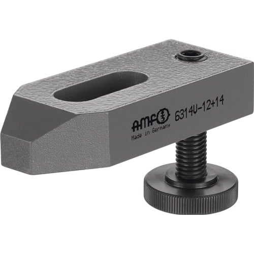 AMF Spanneisen Nr.6314V f.T-Nut 20+22mm Spann-H.16-65mm AMF