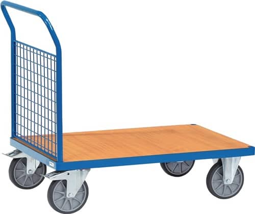 FETRA Stirnwandwagen Ladefl.-L850xB500mm 1 Stirnwand Drahtgitter 500mm