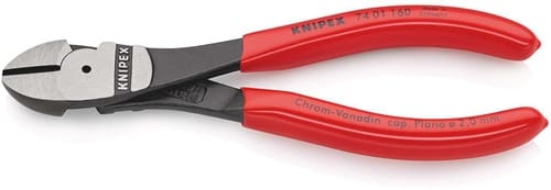 KNIPEX Kraftseitenschneider L.160mm pol.Form 0 Ku.-Überzug KNIPEX