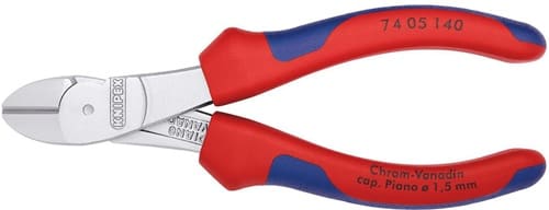 KNIPEX Kraftseitenschneider L.140mm Form 0 Mehrkomp.-Hülle KNIPEX