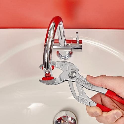 KNIPEX Syphon-/Connectorenzange L.250mm Spann-W.10-75mm verchr.