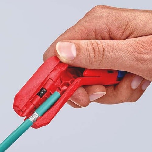KNIPEX Univ.Abmantelungswerkzeug ErgoStrip® Gesamt-L.130mm KNIPEX