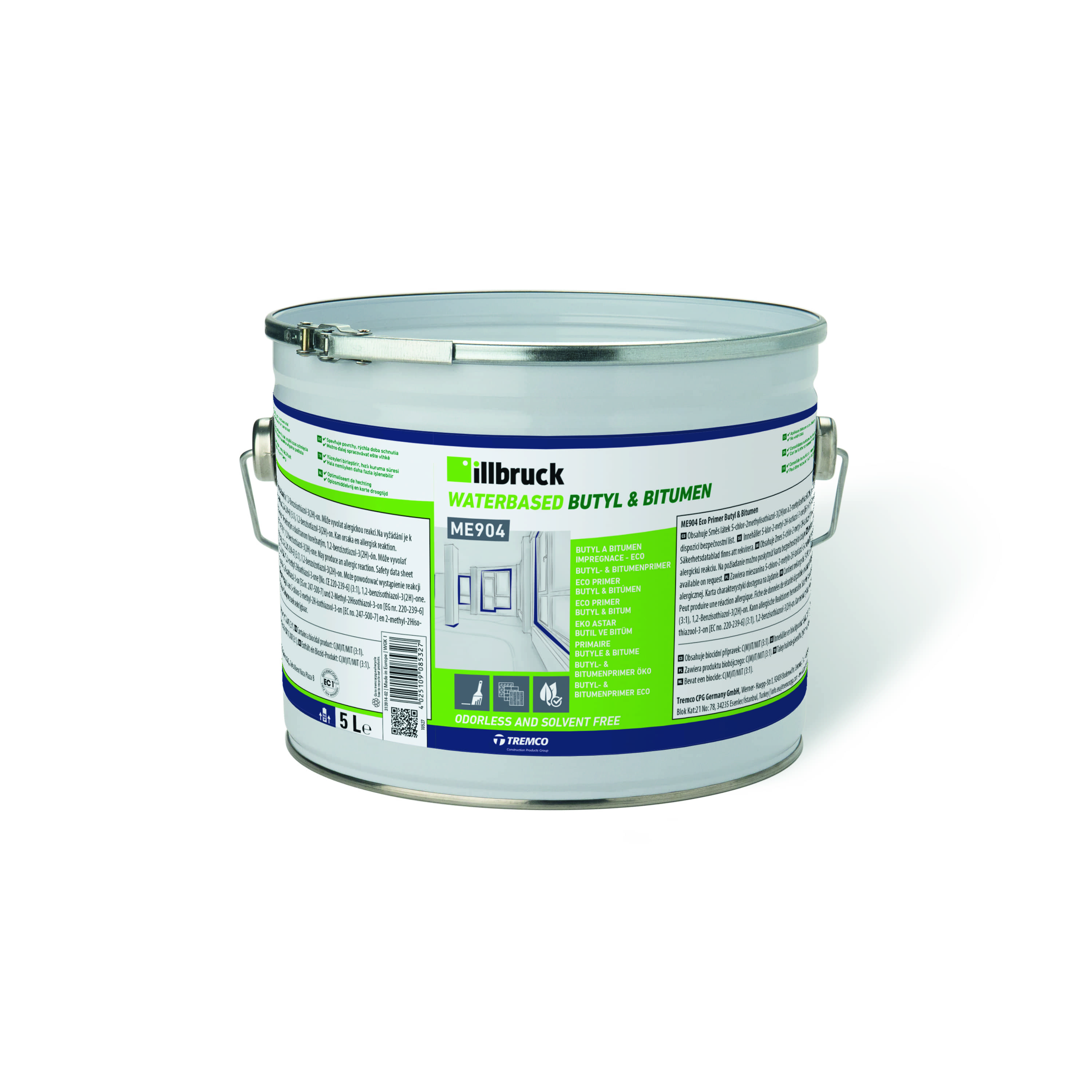 illbruck ME904 Butyl-& Bitumen-Primer Öko ÖKO PRIMER 5L 2 Stk./KT