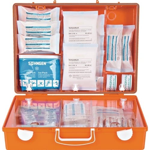 SÖHNGEN Erste Hilfe Koffer EUROPA II B400xH300xT150ca.mm orange SÖHNGEN