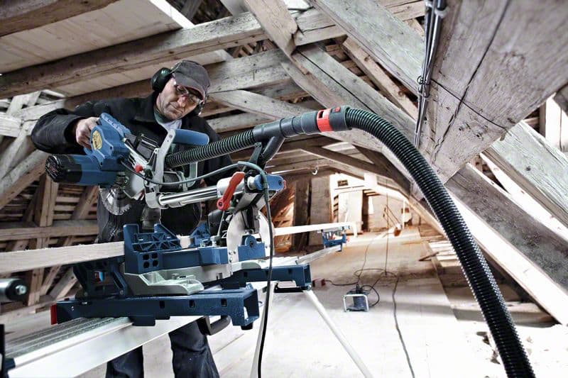 BOSCH Paneelsäge GCM 8 SJL, mit Kreissägeblatt 216 x 30 mm