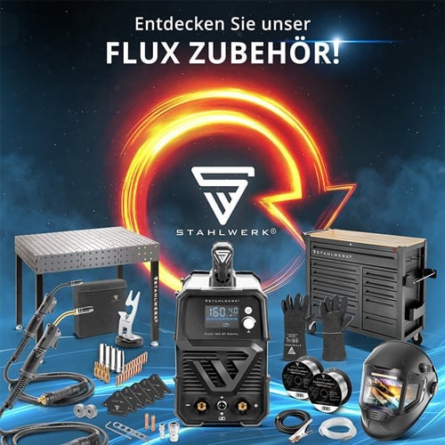 STAHLWERK Fülldraht FLUX E71T-GS D.0,9mm S100/D100 STAHLWERK