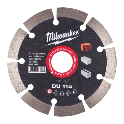 MILWAUKEE Universal Diamanttrennscheibe DU 115 mm