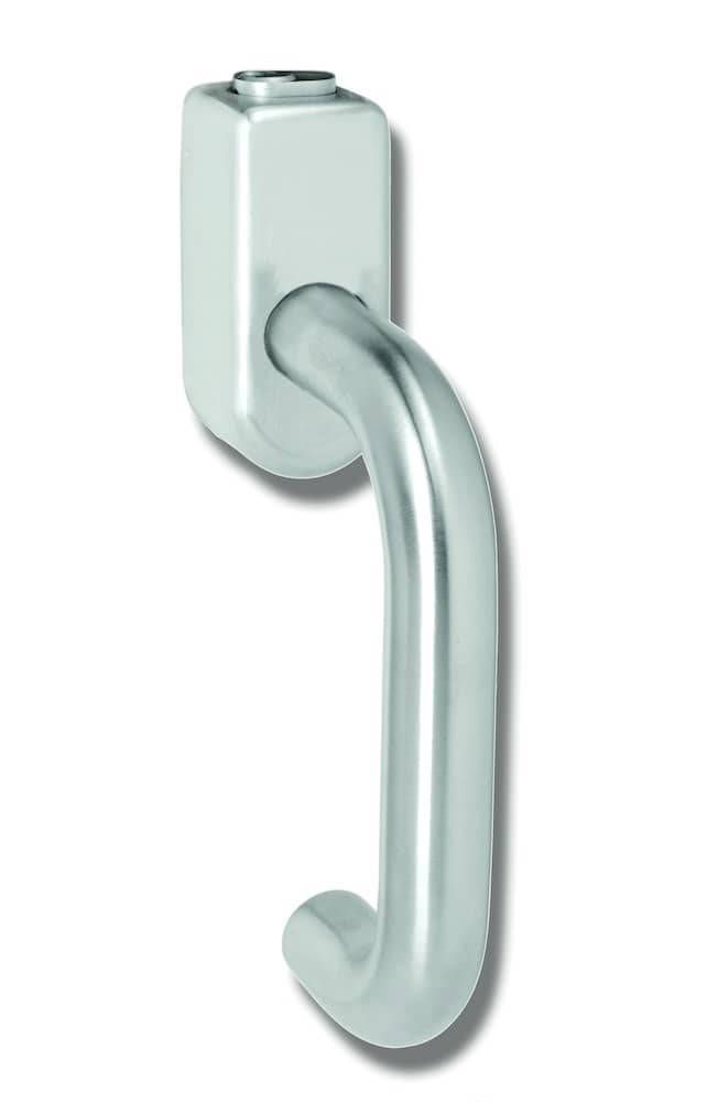 HEWI Fenstergriff absperrbar 100XAFGA.1, Edelstahl, 111XAFGA.1