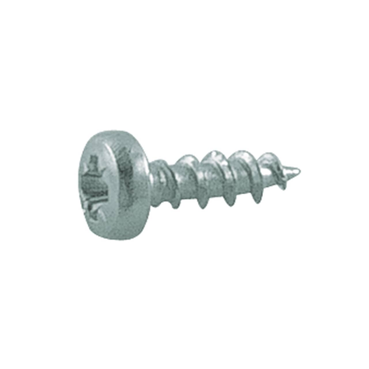 HETTICH Spanplattenschraube Panhead, ø 3,5 x 12, Edelstahl, 9338474