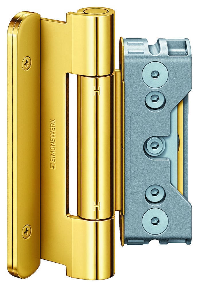 SIMONSWERK Einfräsband BAKA® Protect 4010 3D FD, vergoldet