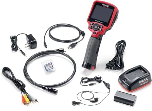 RIDGID Akku-Inspektionskamera micro CA-350 3,5 Zoll 640x480 17mm LED 4