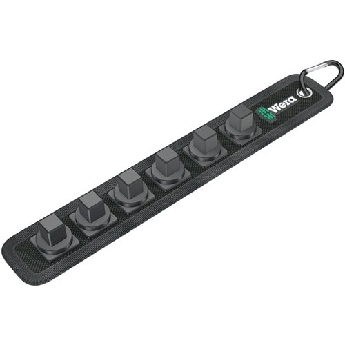 WERA Textilgurt Belt C 6teilig L275xB45mm m.Klettstreifen f.1/2Zoll Nüsse Wera