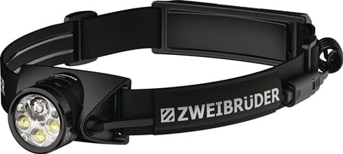 ZWEIBRÜDER LED-Stirnleuchte ZB7H 3,6V 5000 mAh Li-Ion 2000 mAh ZWEIBRÜDER