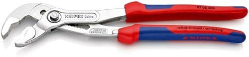 KNIPEX Wasserpumpenzange Cobra® L.300mm Spann-W.60mm verchr.Comfort-Griff KNIPEX