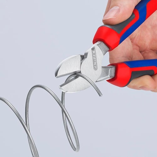 KNIPEX Kraftseitenschneider L.200mm Form 0 Comfort-Griff KNIPEX