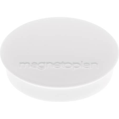 MAGNETOPLAN Magnet Basic D.30mm weiß MAGNETOPLAN