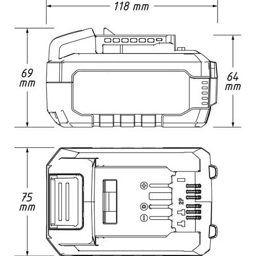 HAZET Akku 9500-05 18V 5Ah HAZET