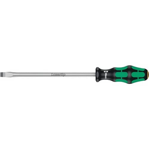WERA Schraubendreher 334 Schneiden-B.10mm Klingen-L.200mm 2K-Griff Rundkl.WERA