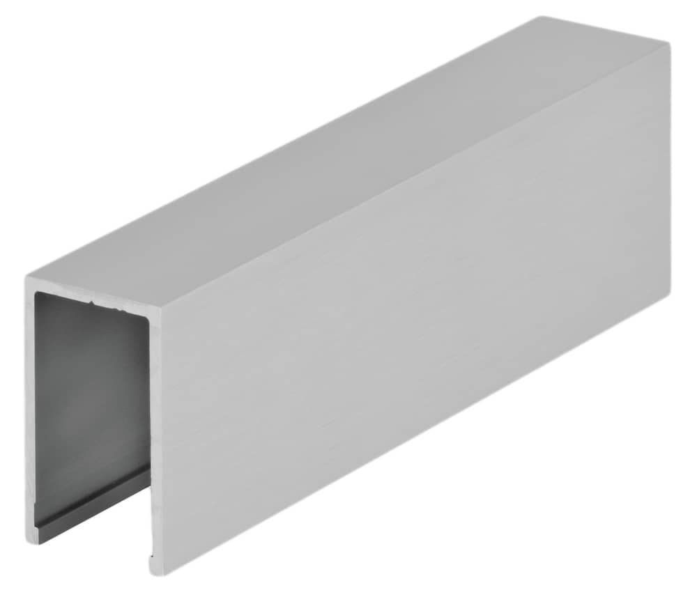 HERMAT Trennwand-Deckenprofil 6958/OD, ohne Dichtung, Aluminium