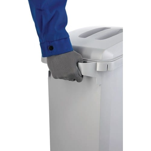 DURABLE Wertstoffsammler 60l H600xB280xT590mm grau o.Deckel,lebensmittelecht DURABLE
