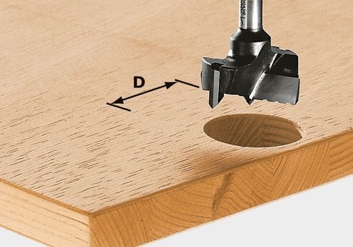 FESTOOL Beschlagbohrer HW S8 D30 491075
