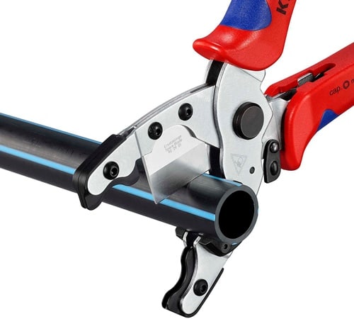 KNIPEX Rohrschneider f.Rohre D.12-25/18-35mm L.210mm Chrom-Vanadin-Elektrostahl KNIPEX