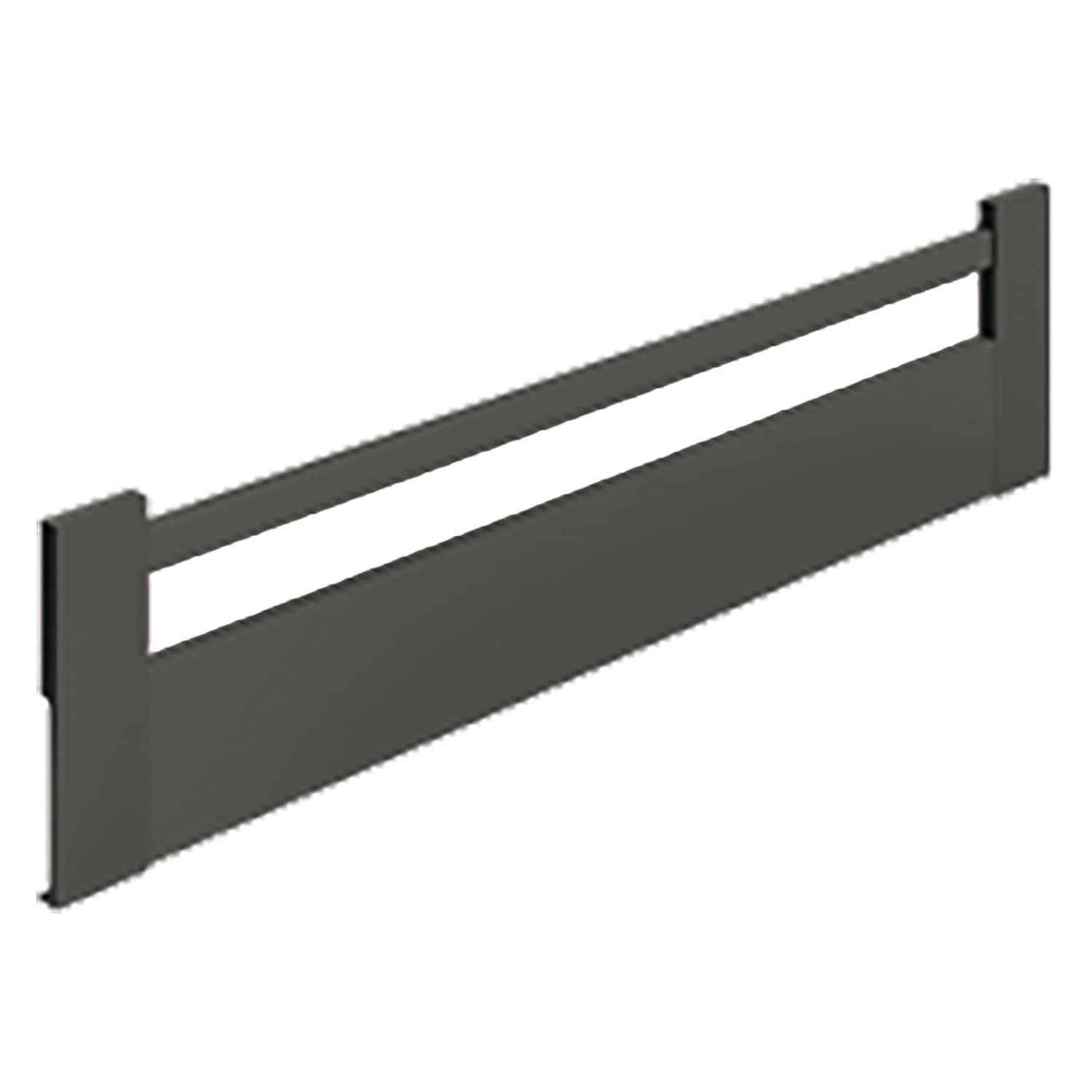 HETTICH Front für Innenauszug ArciTech, 186 x 1200 mm, anthrazit, 9140111