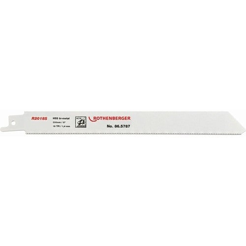 ROTHENBERGER Säbelsägeblatt R2018S L.200mm B.20mm 1,4mm 5 St./Karte ROTHENBERGER
